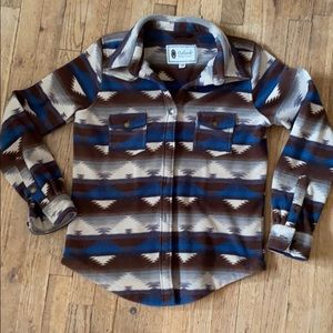 Outback trading co fleece big shirt